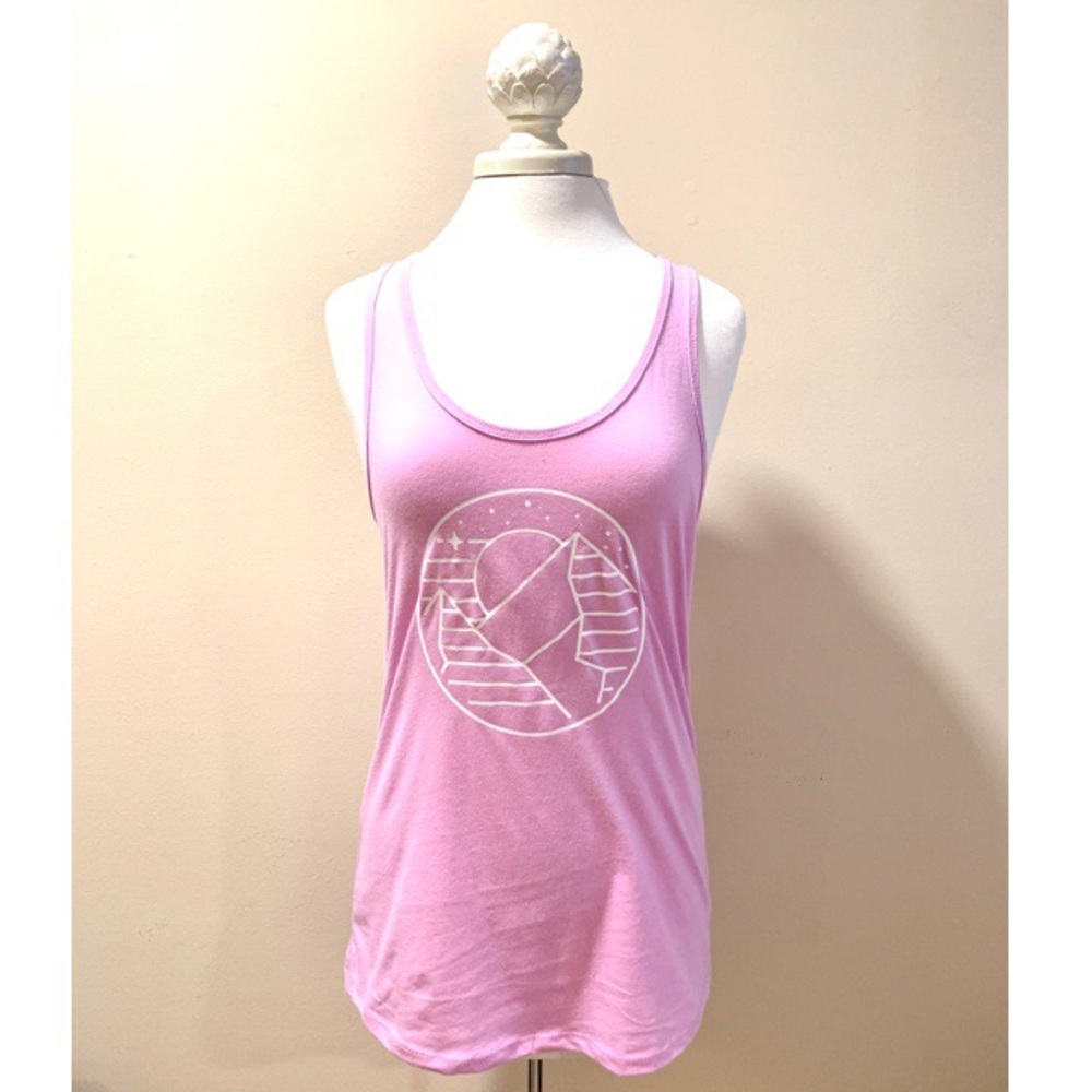 Mountain Scape Printed Tank Top